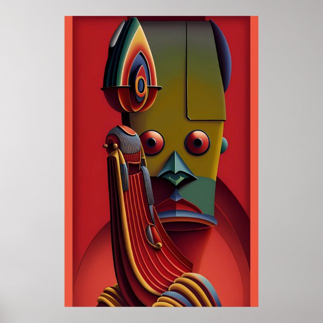 Big Tan Tong II Ken Gage Art Poster (Vorne)