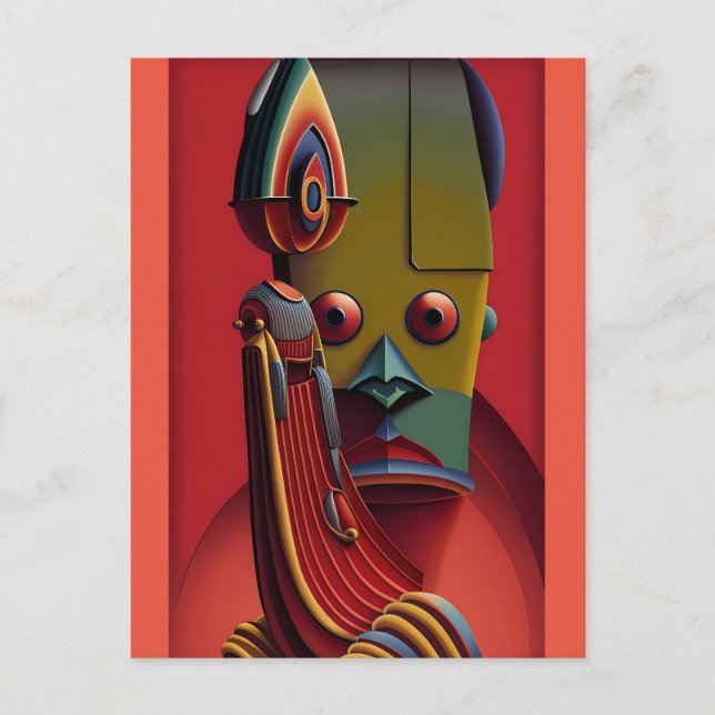 Big Tan Tong II Ken Gage Art Postkarte (Vorderseite)