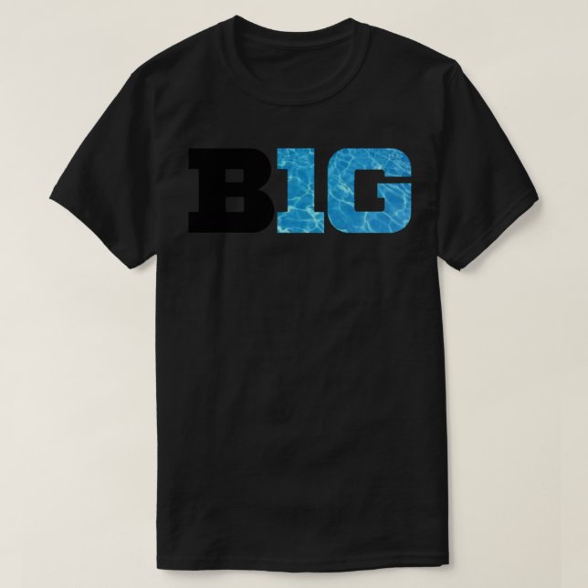 BIG TEN Conference Light Logo  Sticker T-Shirt (Design vorne)