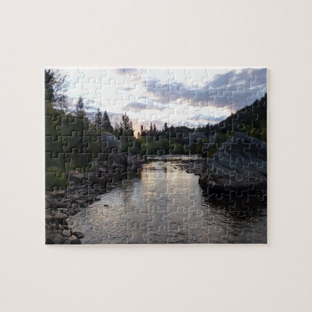 Big Thompson River bei Sunrise Puzzle (Horizontal)