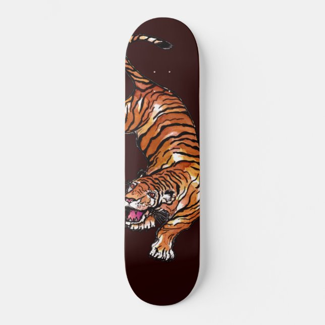 Big Tiger Skateboard (Vorderseite)