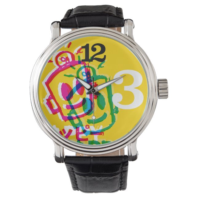 Big Time HAPPY watch Armbanduhr (Vorderseite)