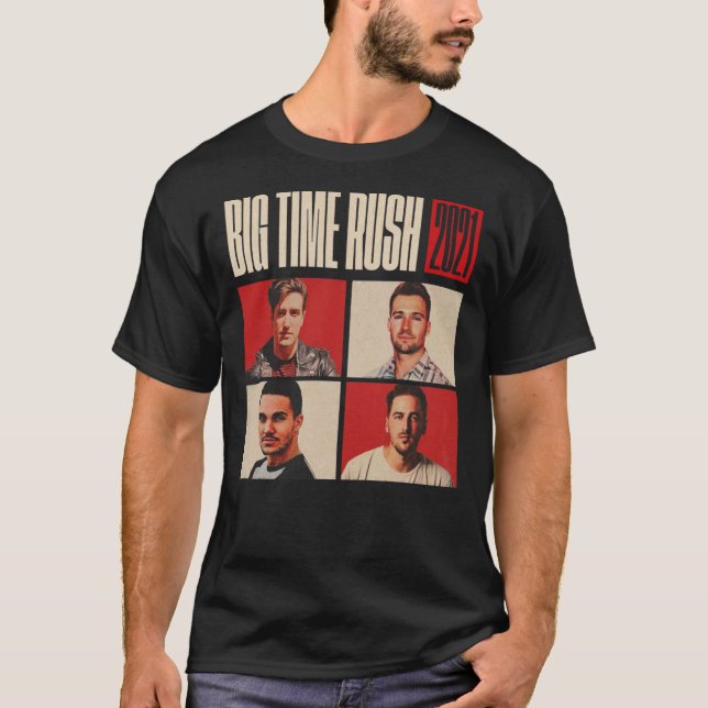 Big Time Rush BTR   T-Shirt (Vorderseite)