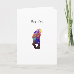 Big Toe Karte