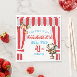 Big Top Circus Geburtstag Serviette