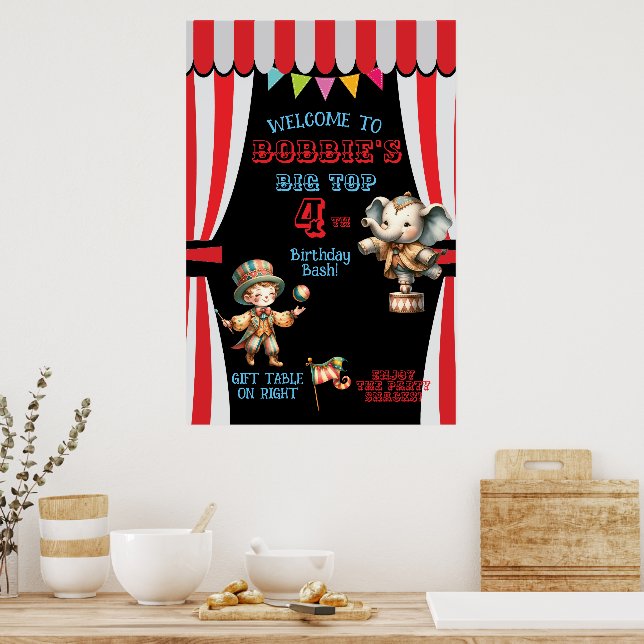 Big Top Circus Poster (Küche)