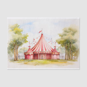 Big Top Circus Zelt 1 Dekoupage Paper Seidenpapier