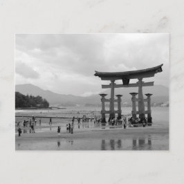 Big Torii - Itsukushima-Schrein Postkarte