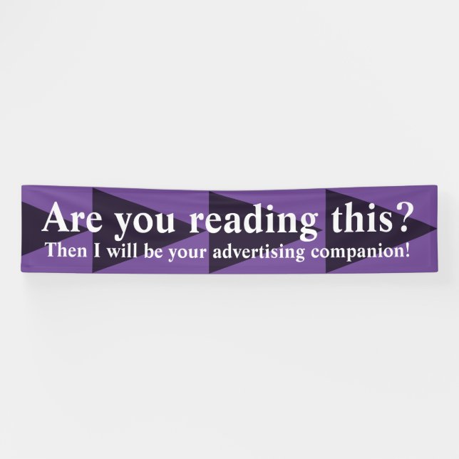 BIG TRIANGLE schwarz transparent + Ihre Ideen Banner (Horizontal)