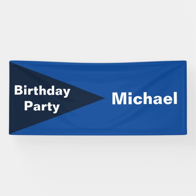 BIG TRIANGLE schwarz transparent + Ihre Ideen Banner (Horizontal)