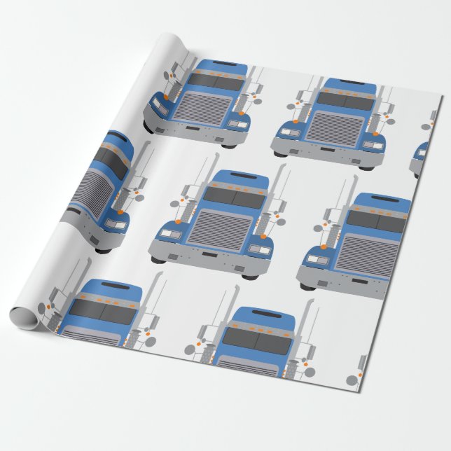 Big Truck Geschenkpapier (Ungerollt)