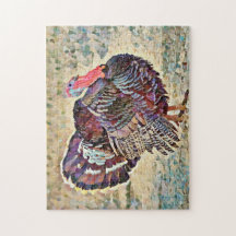 Big Turkey Art Puzzle