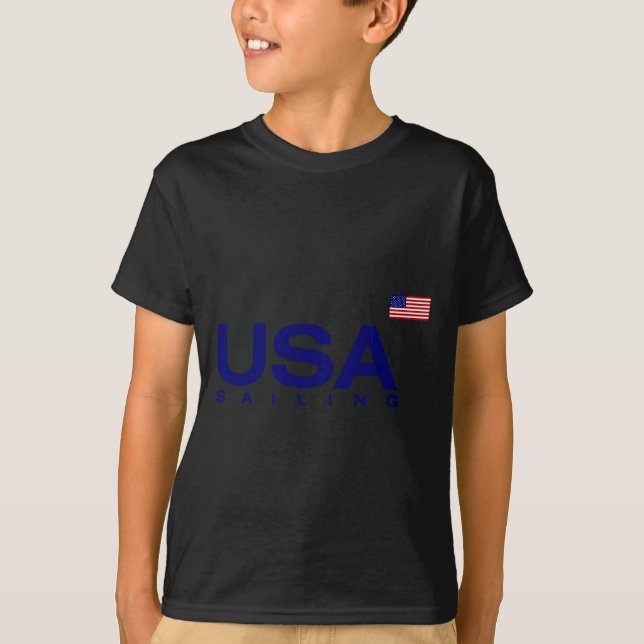 Big Usa Sailing  T-Shirt (Vorderseite)