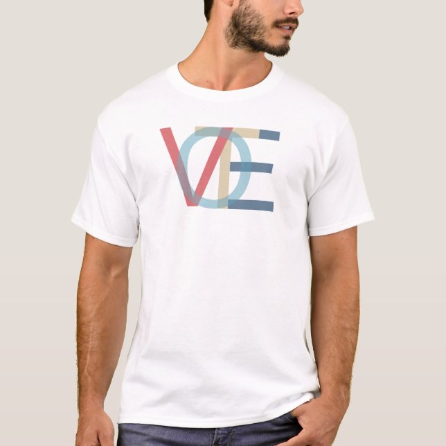 Big Vote Art T-Shirt (Vorderseite)