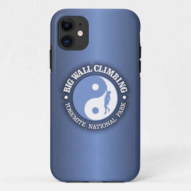 Big Wall Climbing (Yosemite) Case-Mate iPhone Hülle (Rückseite)