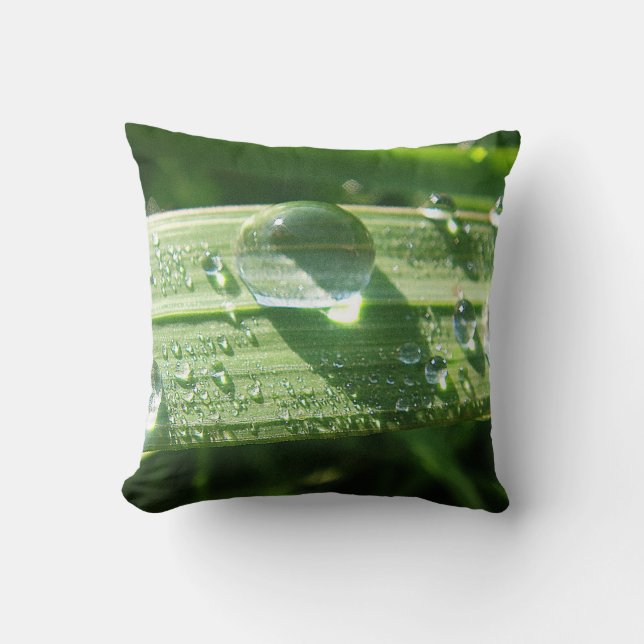 Big Waterdrop Kissen (Vorderseite)