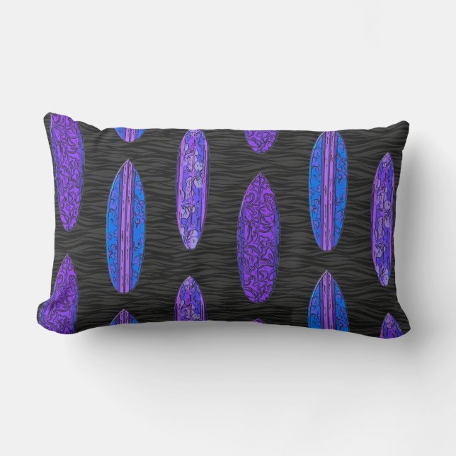 Big Wave Hawaiian Surfboards Lendenkissen (Vorderseite)