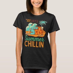 Big Wave Surfen Ocean Beach Best Days Sommer Chil T-Shirt