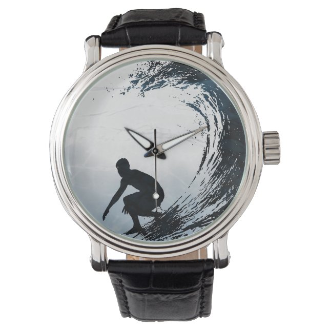 Big Wave Surfer Armbanduhr (Vorderseite)