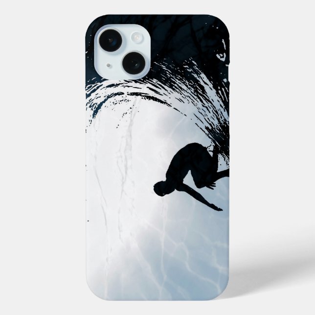 Big Wave Surfer Case-Mate iPhone Hülle (Rückseite)