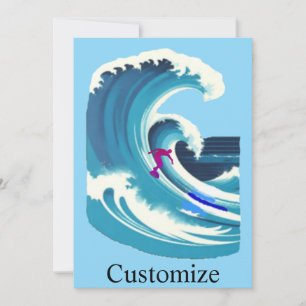 Big Wave Surfer Thunder_Cove Einladung