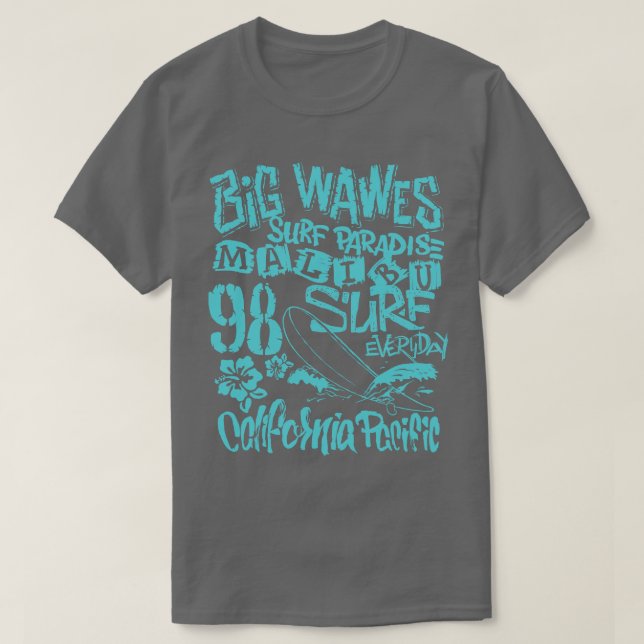 Big Waves California Pacific T-Shirt (Design vorne)