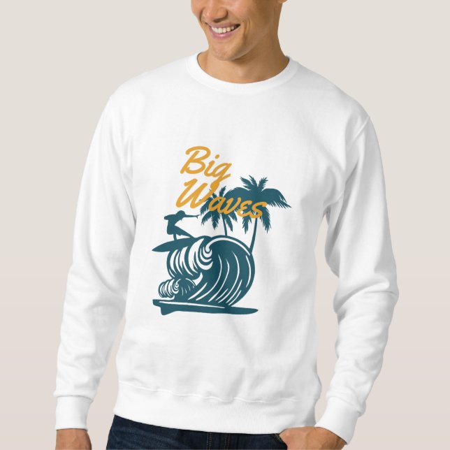 Big Waves Sweatshirt (Vorderseite)
