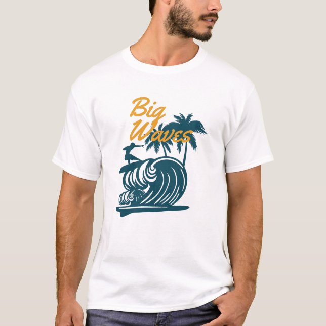 Big Waves T-Shirt (Vorderseite)