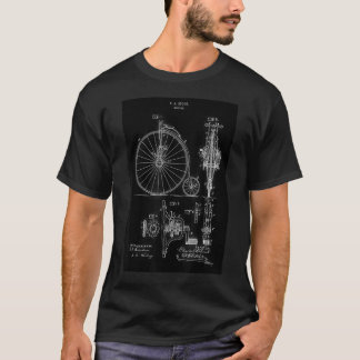 Big Wheel Bicycle High Wheel Ordinary Wheeler Vict T-Shirt