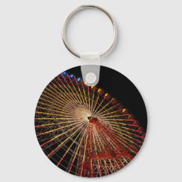 Big Wheel Funfair Night.jpg Schlüsselanhänger
