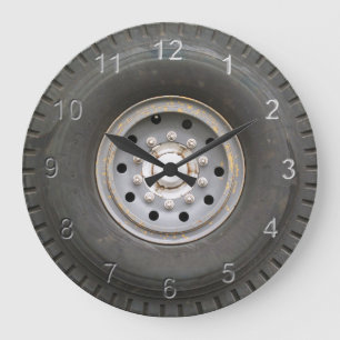 Big Wheel Große Wanduhr