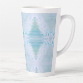 Big White Feather Milchtasse