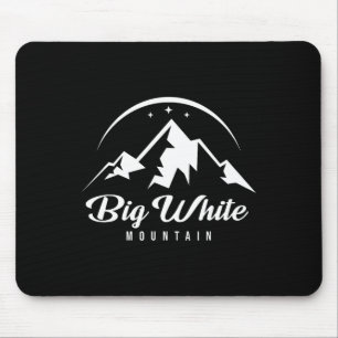 Big White Mountain Canada Ski Resort Skifahren Sno Mousepad