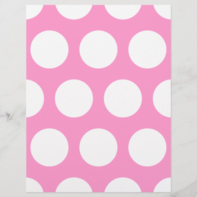 Big White Polka Dots Letterhead (Vorderseite)