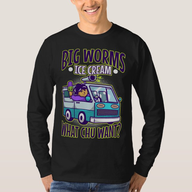 Big worms ice cream truck  1 T-Shirt (Vorderseite)