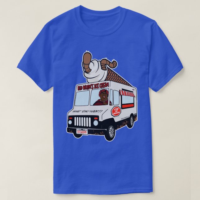 Big Worms Ice Cream Truck T-Shirt (Design vorne)