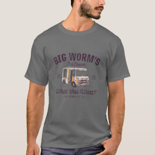 Big Worm's Ice Cream Was Chu Spaß Style Will T-Shirt