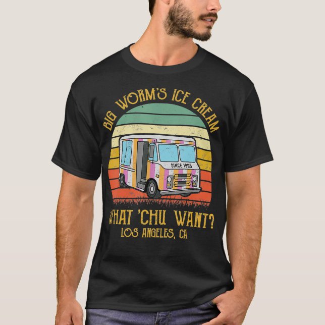 Big Worms Ice Cream Was Chu Wollte _2 T-Shirt (Vorderseite)