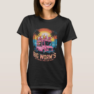 Big Worm's Ice Cream Whatchu Will Funny Eis T-Shirt
