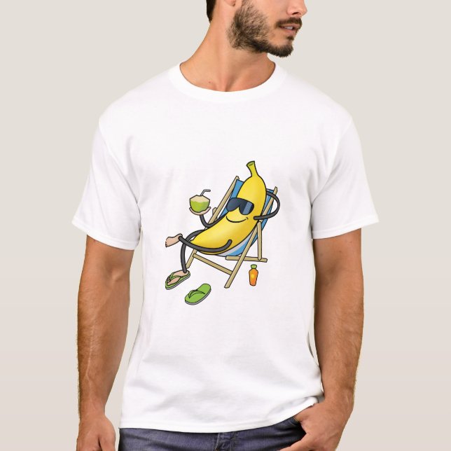 Big Yellow Sunbader Banana T-Shirt (Vorderseite)