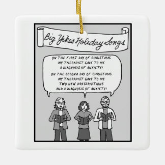 Big Yikes Ornament: 12 Tage Weihnachten Keramikornament