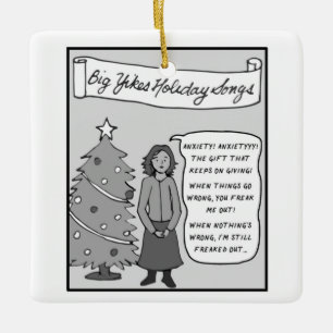 Big Yikes Ornament: O Tannenbaum Keramikornament