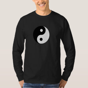 Big Yin Yang Black White Costume Cute Christm T-Shirt