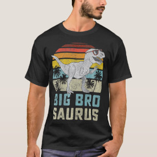 Bigbrosaurus T Re Dinosaur Big Bro Saurus Brother T-Shirt