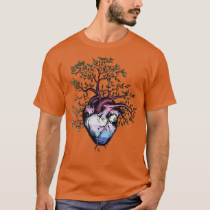 Bigender Herz Baum des Lebens T-Shirt