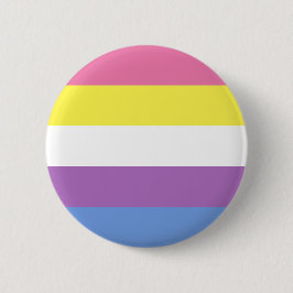 Bigender Pride Flag LGBT Pride Button