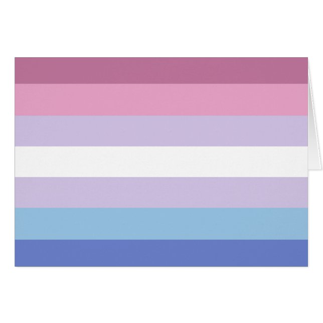 Bigender-Pride-Markierung (Vorderseite (Horizontal))