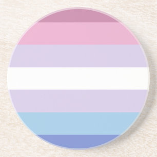 bigender Stolzflagge Untersetzer