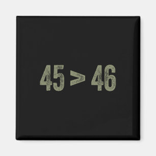 Biger als 46 Pro Trump immer noch mein Präsident 4 Magnet