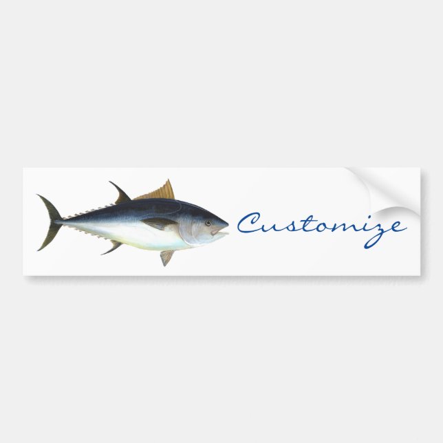 Bigeye Tuna Style Thunder_Cove Autoaufkleber (Vorne)
